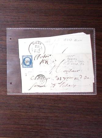 1840-1900 Divers comprenant : Classeur de Bureau contenant