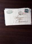 1840-1900 Divers comprenant : Classeur de Bureau contenant