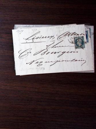 1840-1900 Divers comprenant : Classeur de Bureau contenant