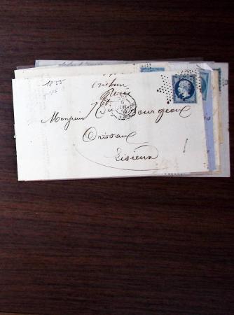 1840-1900 Divers comprenant : Classeur de Bureau contenant