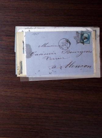1840-1900 Divers comprenant : Classeur de Bureau contenant
