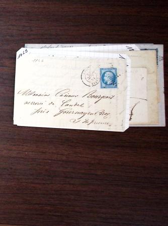 1840-1900 Divers comprenant : Classeur de Bureau contenant