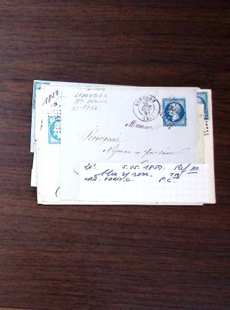1840-1900 Divers comprenant : Classeur de Bureau contenant