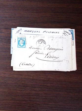 1840-1900 Divers comprenant : Classeur de Bureau contenant
