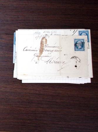 1840-1900 Divers comprenant : Classeur de Bureau contenant