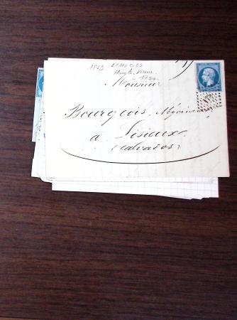 1840-1900 Divers comprenant : Classeur de Bureau contenant