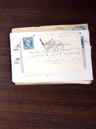 1840-1900 Divers comprenant : Classeur de Bureau contenant