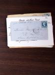 1840-1900 Divers comprenant : Classeur de Bureau contenant