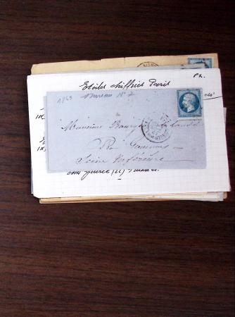 1840-1900 Divers comprenant : Classeur de Bureau contenant