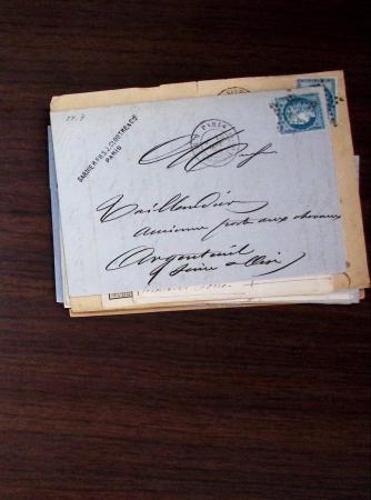 1840-1900 Divers comprenant : Classeur de Bureau contenant