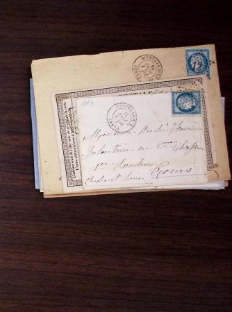 1840-1900 Divers comprenant : Classeur de Bureau contenant