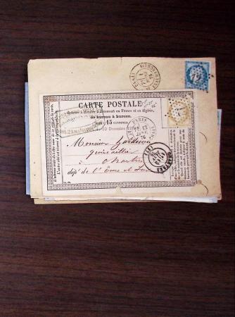 1840-1900 Divers comprenant : Classeur de Bureau contenant