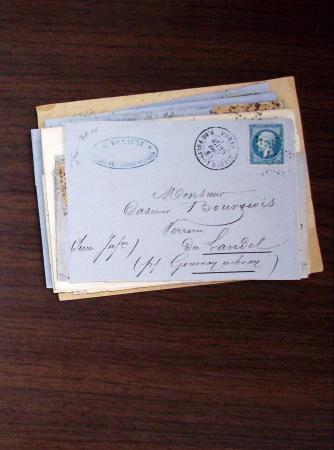1840-1900 Divers comprenant : Classeur de Bureau contenant