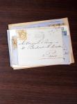1840-1900 Divers comprenant : Classeur de Bureau contenant