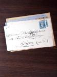 1840-1900 Divers comprenant : Classeur de Bureau contenant