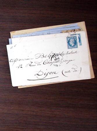 1840-1900 Divers comprenant : Classeur de Bureau contenant