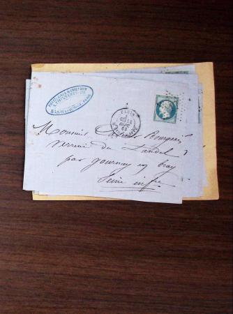 1840-1900 Divers comprenant : Classeur de Bureau contenant