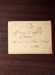 1840-1900 Divers comprenant : Classeur de Bureau contenant
