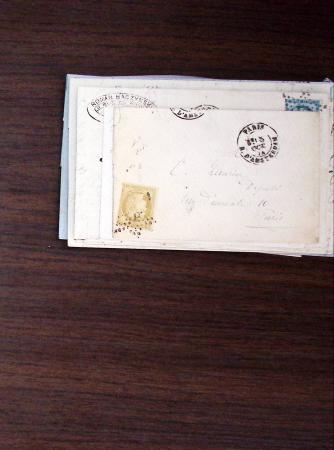1840-1900 Divers comprenant : Classeur de Bureau contenant