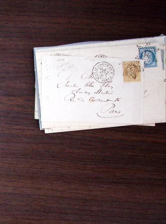 1840-1900 Divers comprenant : Classeur de Bureau contenant