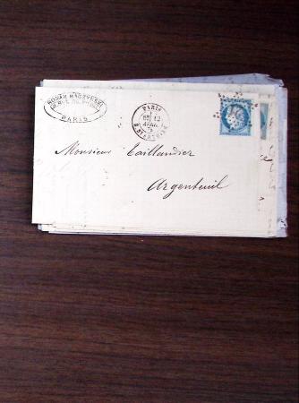 1840-1900 Divers comprenant : Classeur de Bureau contenant