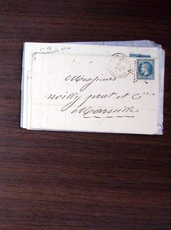 1840-1900 Divers comprenant : Classeur de Bureau contenant