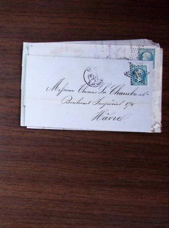 1840-1900 Divers comprenant : Classeur de Bureau contenant