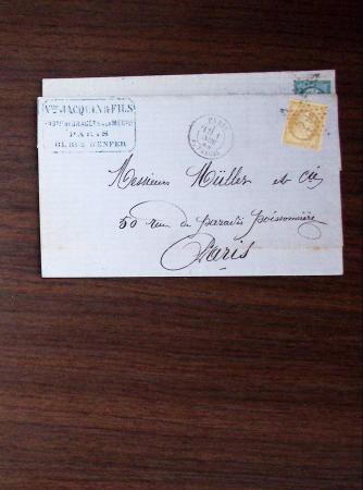 1840-1900 Divers comprenant : Classeur de Bureau contenant