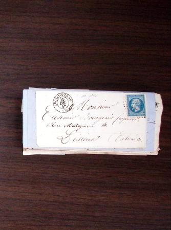 1840-1900 Divers comprenant : Classeur de Bureau contenant