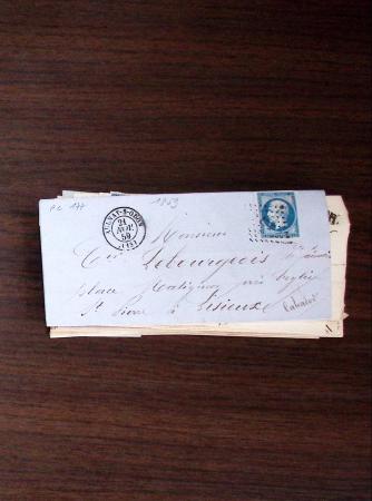 1840-1900 Divers comprenant : Classeur de Bureau contenant