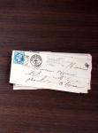 1840-1900 Divers comprenant : Classeur de Bureau contenant