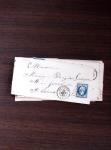 1840-1900 Divers comprenant : Classeur de Bureau contenant