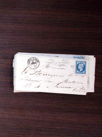 1840-1900 Divers comprenant : Classeur de Bureau contenant
