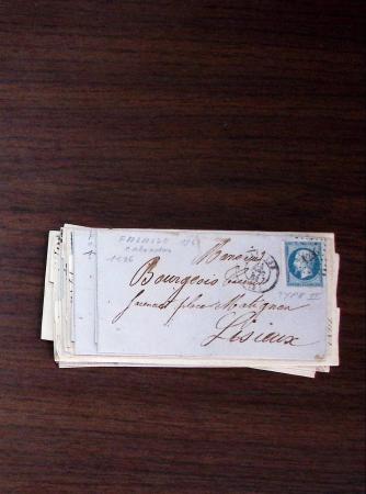 1840-1900 Divers comprenant : Classeur de Bureau contenant