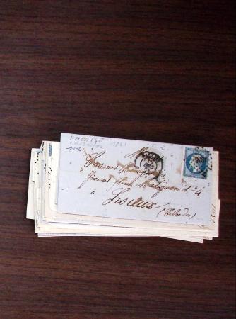 1840-1900 Divers comprenant : Classeur de Bureau contenant