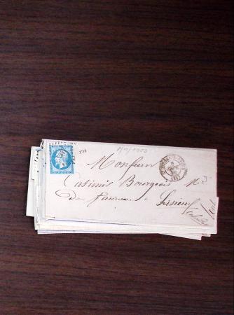1840-1900 Divers comprenant : Classeur de Bureau contenant