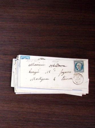 1840-1900 Divers comprenant : Classeur de Bureau contenant