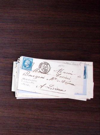 1840-1900 Divers comprenant : Classeur de Bureau contenant