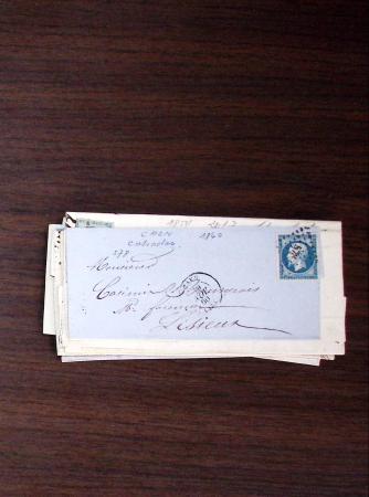1840-1900 Divers comprenant : Classeur de Bureau contenant