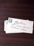 1840-1900 Divers comprenant : Classeur de Bureau contenant