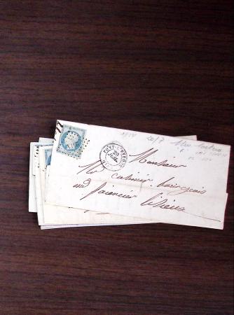 1840-1900 Divers comprenant : Classeur de Bureau contenant