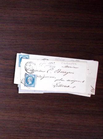 1840-1900 Divers comprenant : Classeur de Bureau contenant