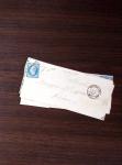 1840-1900 Divers comprenant : Classeur de Bureau contenant