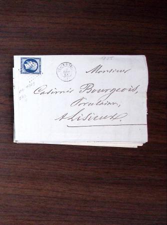 1840-1900 Divers comprenant : Classeur de Bureau contenant