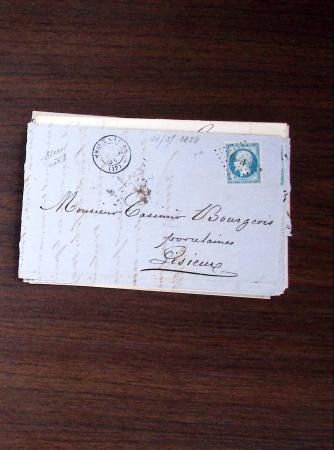 1840-1900 Divers comprenant : Classeur de Bureau contenant