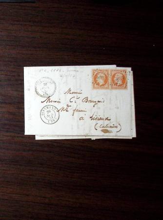 1840-1900 Divers comprenant : Classeur de Bureau contenant
