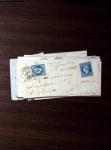 1840-1900 Divers comprenant : Classeur de Bureau contenant