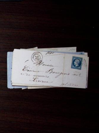 1840-1900 Divers comprenant : Classeur de Bureau contenant