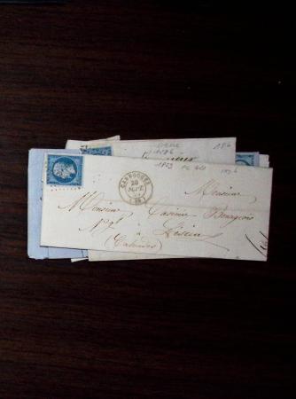 1840-1900 Divers comprenant : Classeur de Bureau contenant