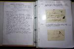 1840-1900 Divers comprenant : Classeur de Bureau contenant